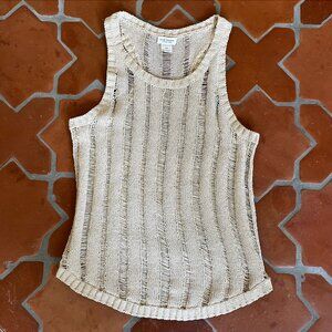 Knit Tank Top Club Monaco Size S